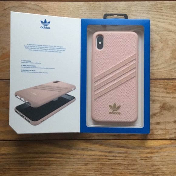 adidas Accessories - Adidas IPhone XS Max Samba Snake Trixie Pink Case